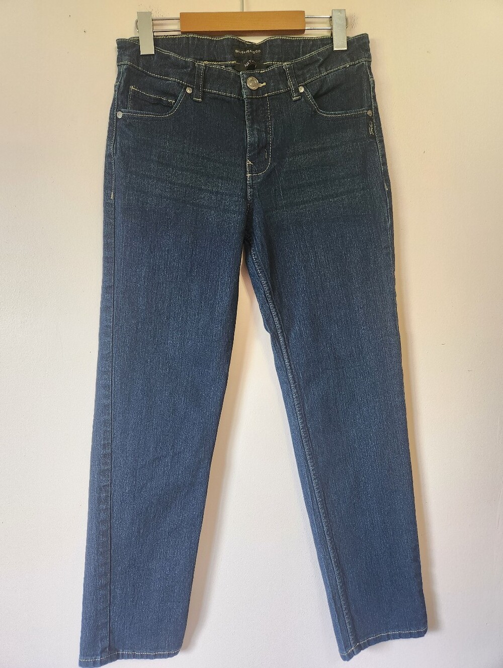 Silver Jeans Co. Boys 14 Nathan Dark Wash Eco-Friendly Denim Adjustable Waist
